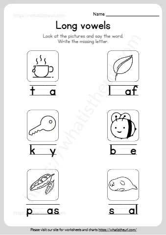 Look At The Pictures And Say The Word
