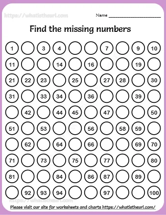 Find The Missing Numbers