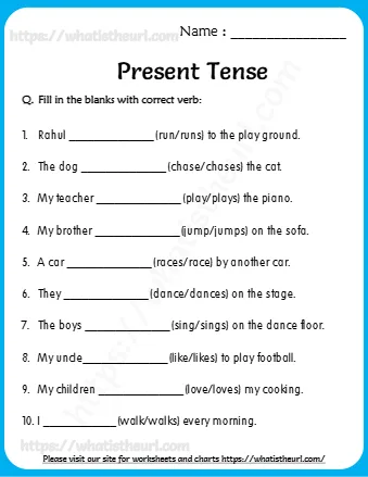 Q Fill In The Blanks With Correctverb