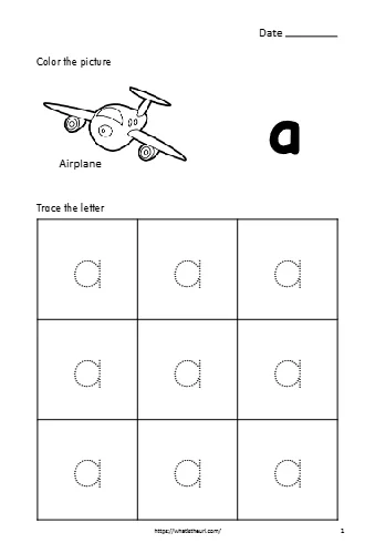 Printable Tracing Letters Small Letters For Kids