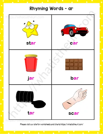 Rhyming Words for Kids