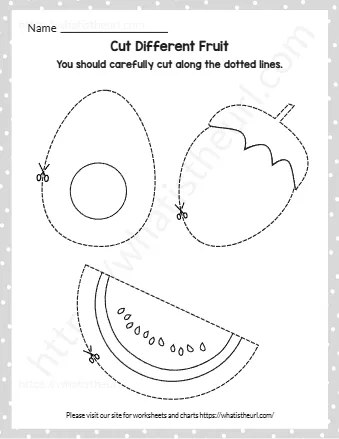 You Should Carefully Cut Along The Dotted Lines