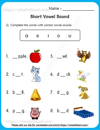 Q Complete The Wordswith Correct Vowel Sounds