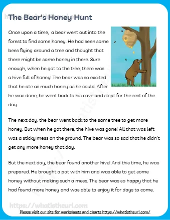 Forest To Find Some Honey He Had Seen Some