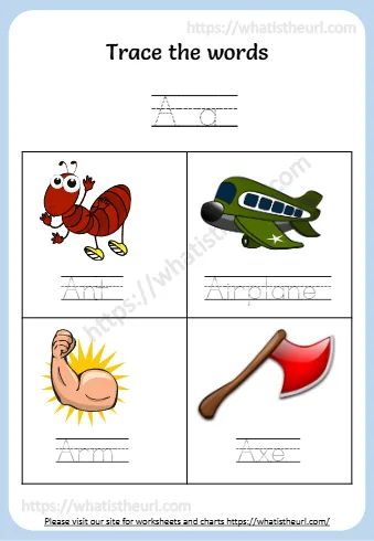 Alphabet A To L