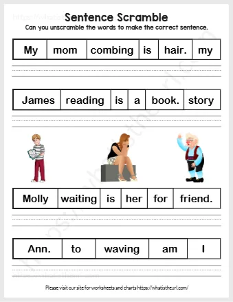 Can You Unscramble The Words To Make The Correct Sentence
