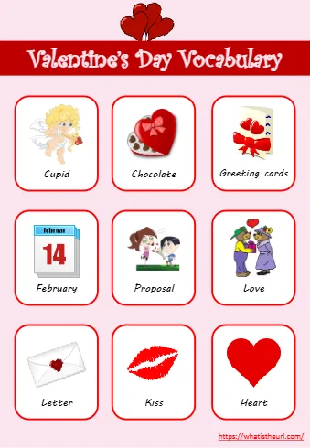 Valentine’s Day Vocabulary