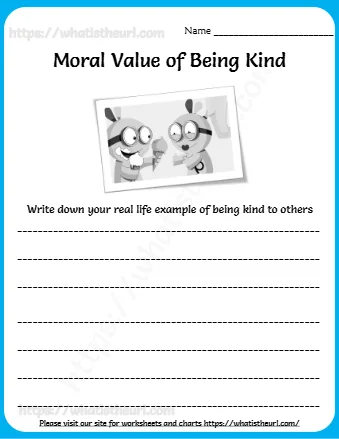Moral Value Of Being Kind