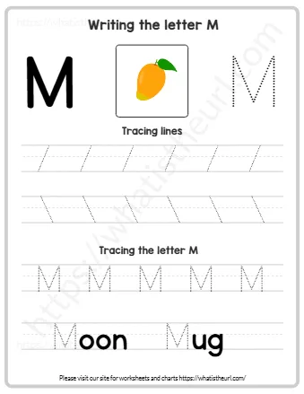 Writing The Letter M
