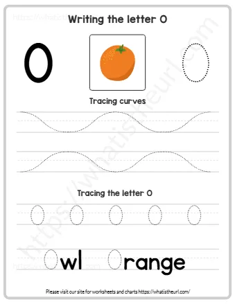 Writing The Letter O