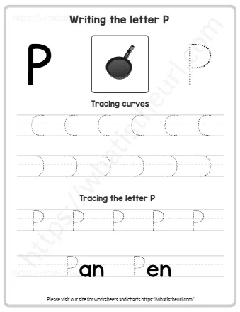 Writing The Letter P