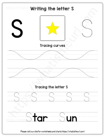 Writing The Letter S