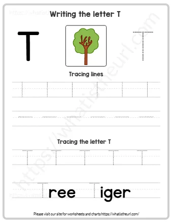 Writing The Letter T