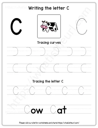 Writing The Letter C