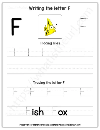 Writing The Letter F