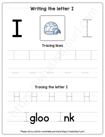 Writing The Letter I